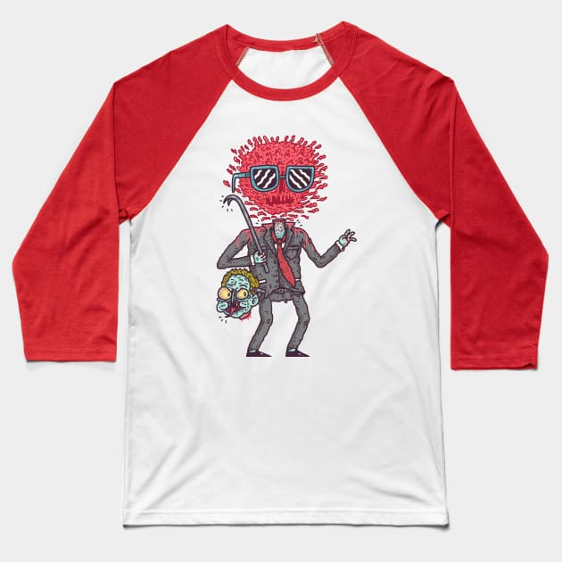 Bloodface Baseball T-Shirt by hex